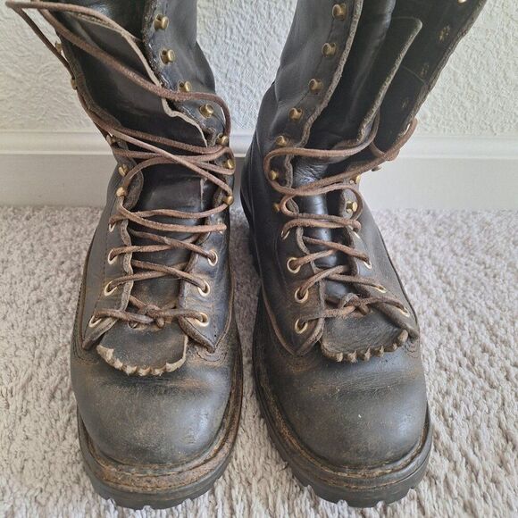 Hathorn Brown western lase-to- Toe Boots size men 7D women's 9.5 - Picture 9 of 9